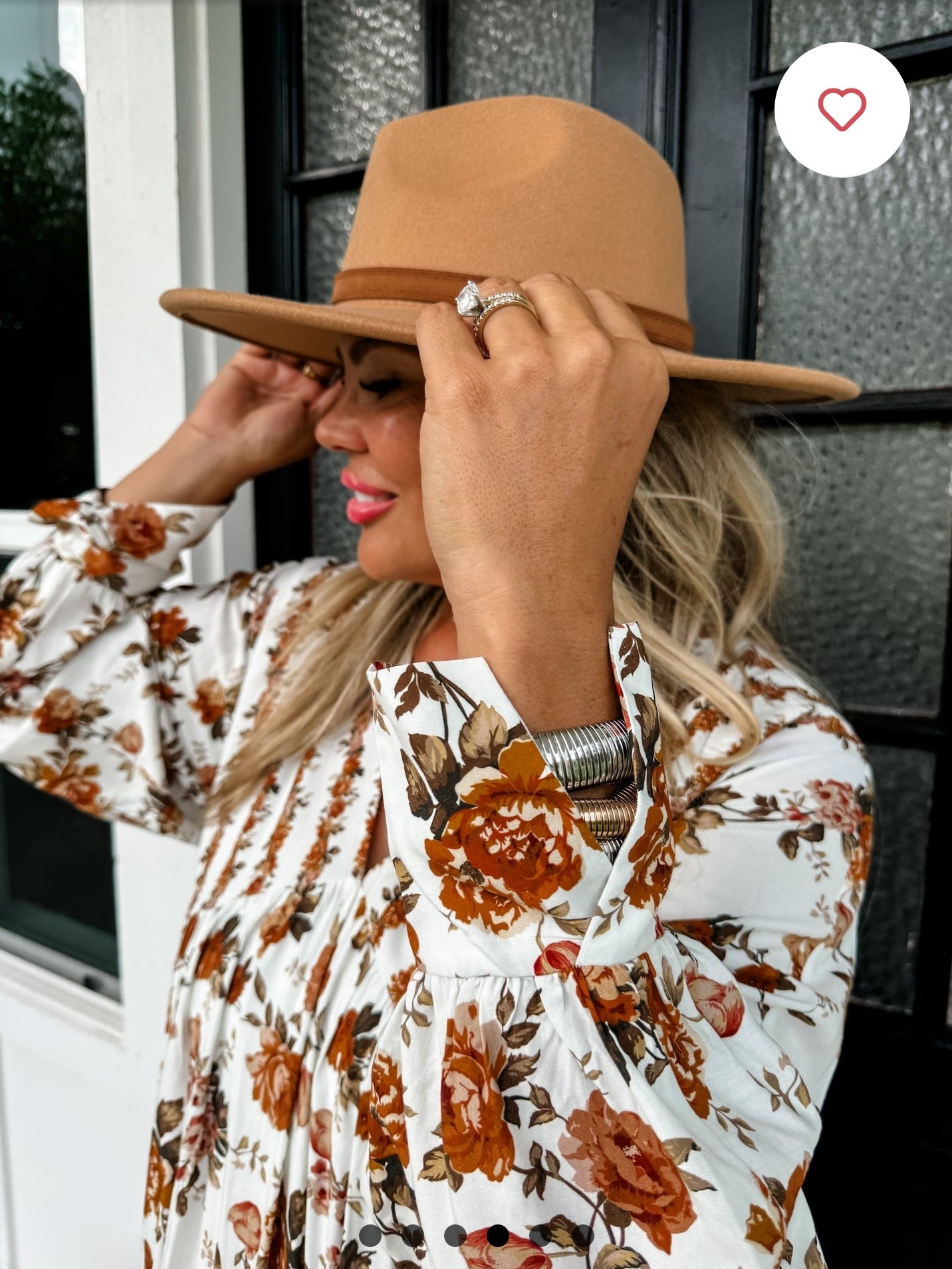 Kora Fall Floral Dress (PREORDER)