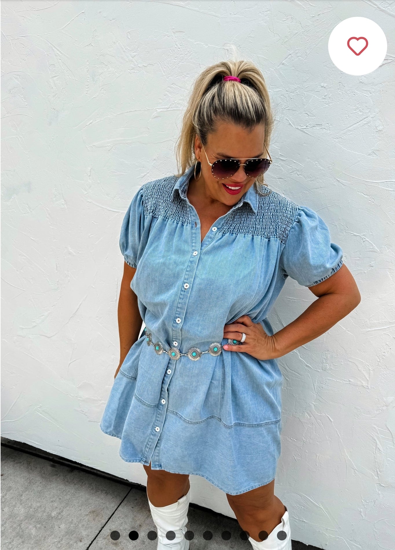 Braylin Denim Dress