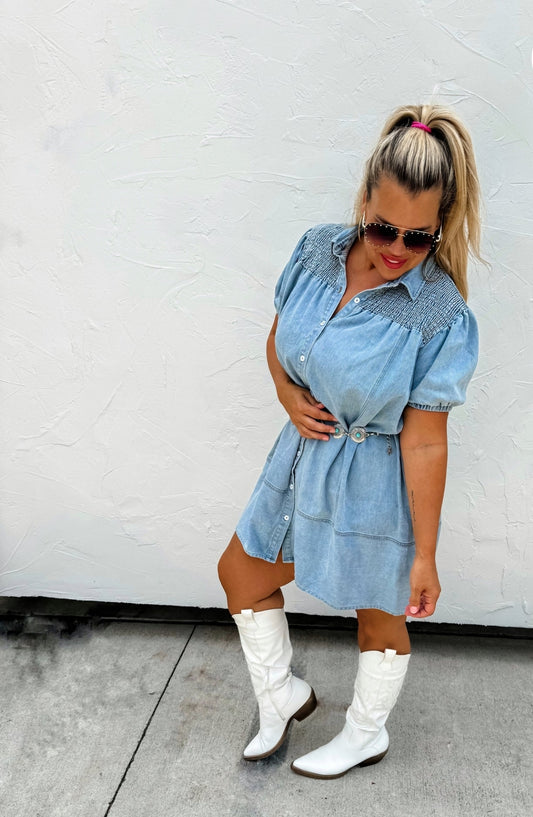 Braylin Denim Dress