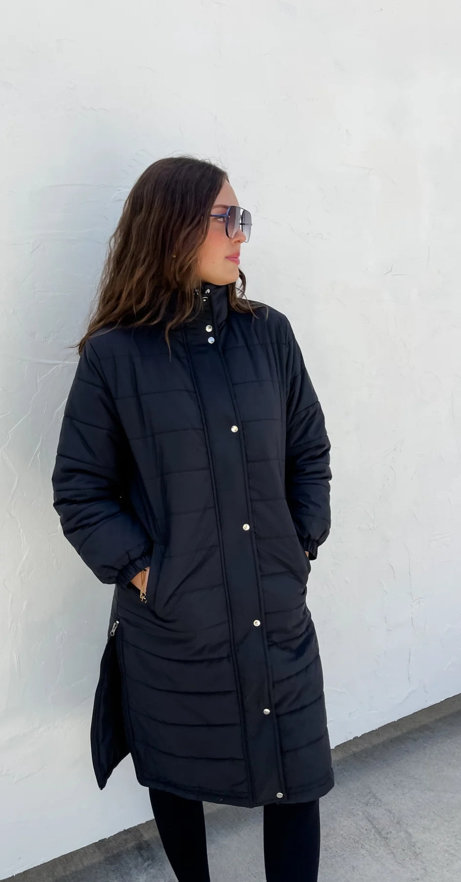 Lennon Long Puffer Jacket