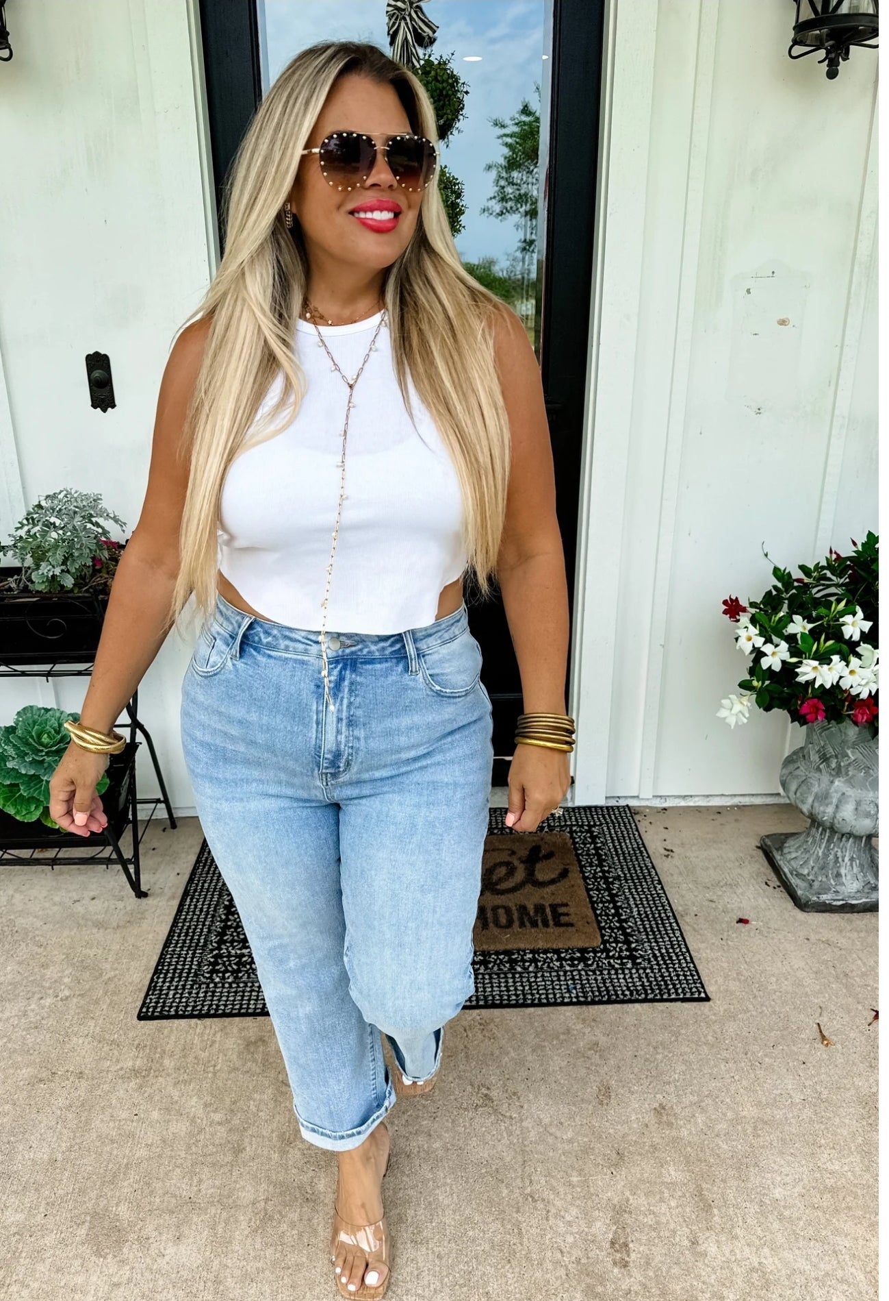 PREORDER- SASSY RIBBED BASIC TANK