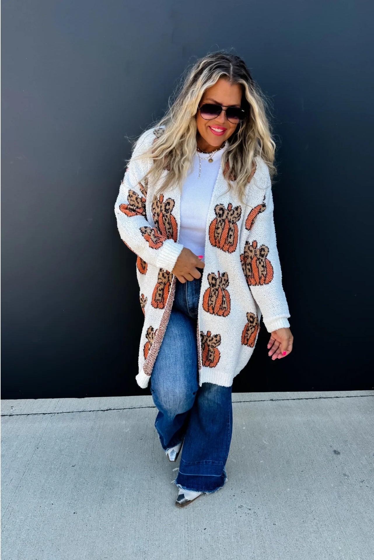 PREORDER- PUMPKIN CLOUD CARDIGAN