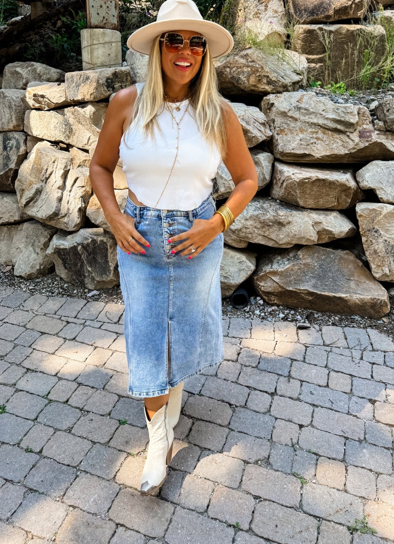 PREORDER- JULES DENIM SKIRT