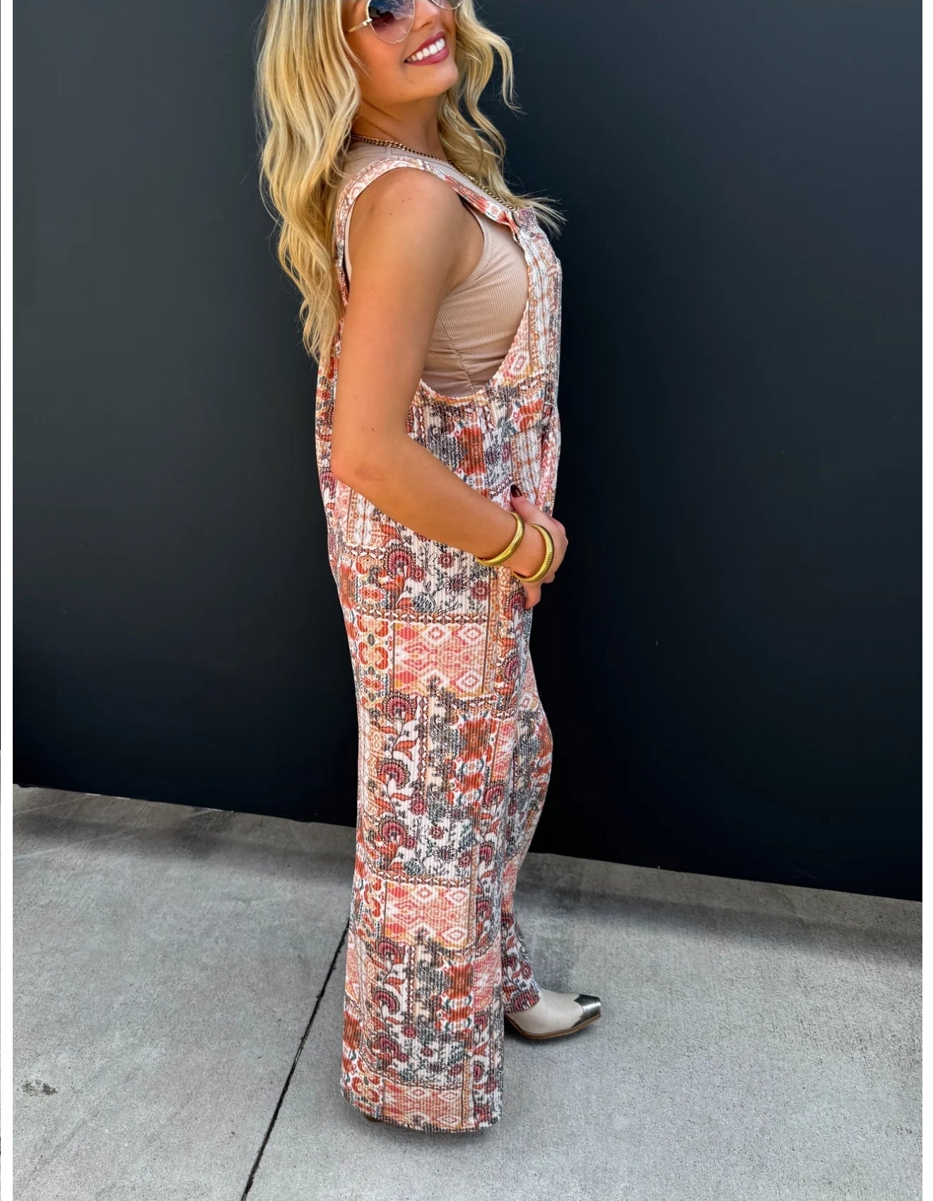 CASSIDY  BOHO OVERALLS