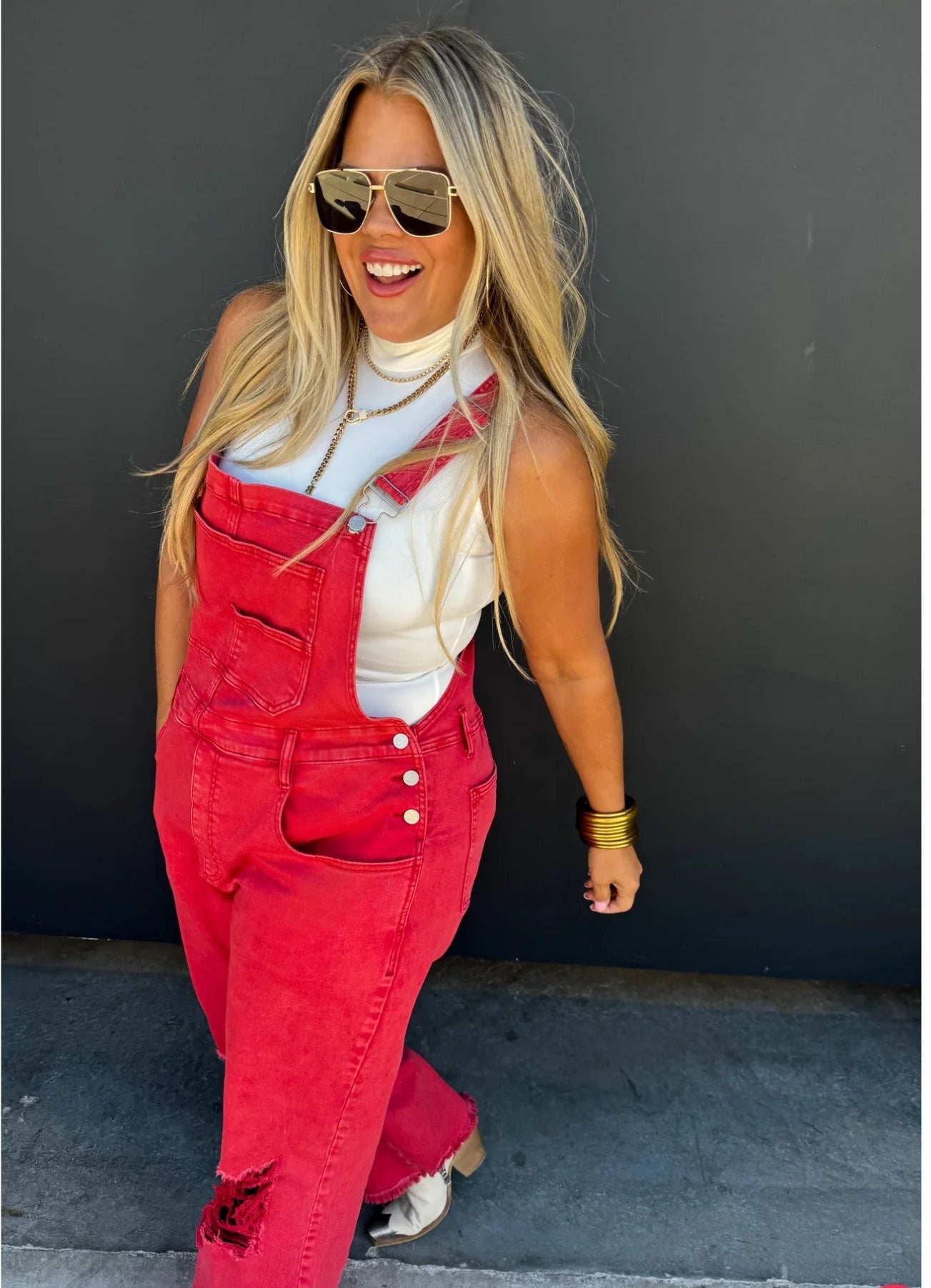 PREORDER- DAHLIA WIDE LEG OVERALLS