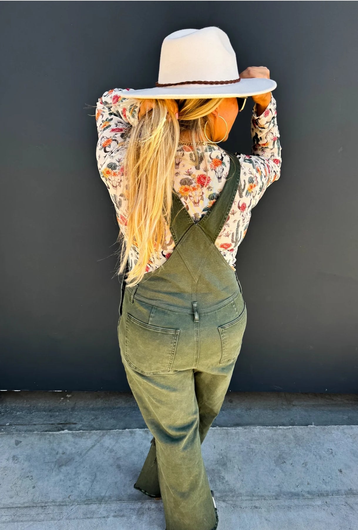 PREORDER- DAHLIA WIDE LEG OVERALLS