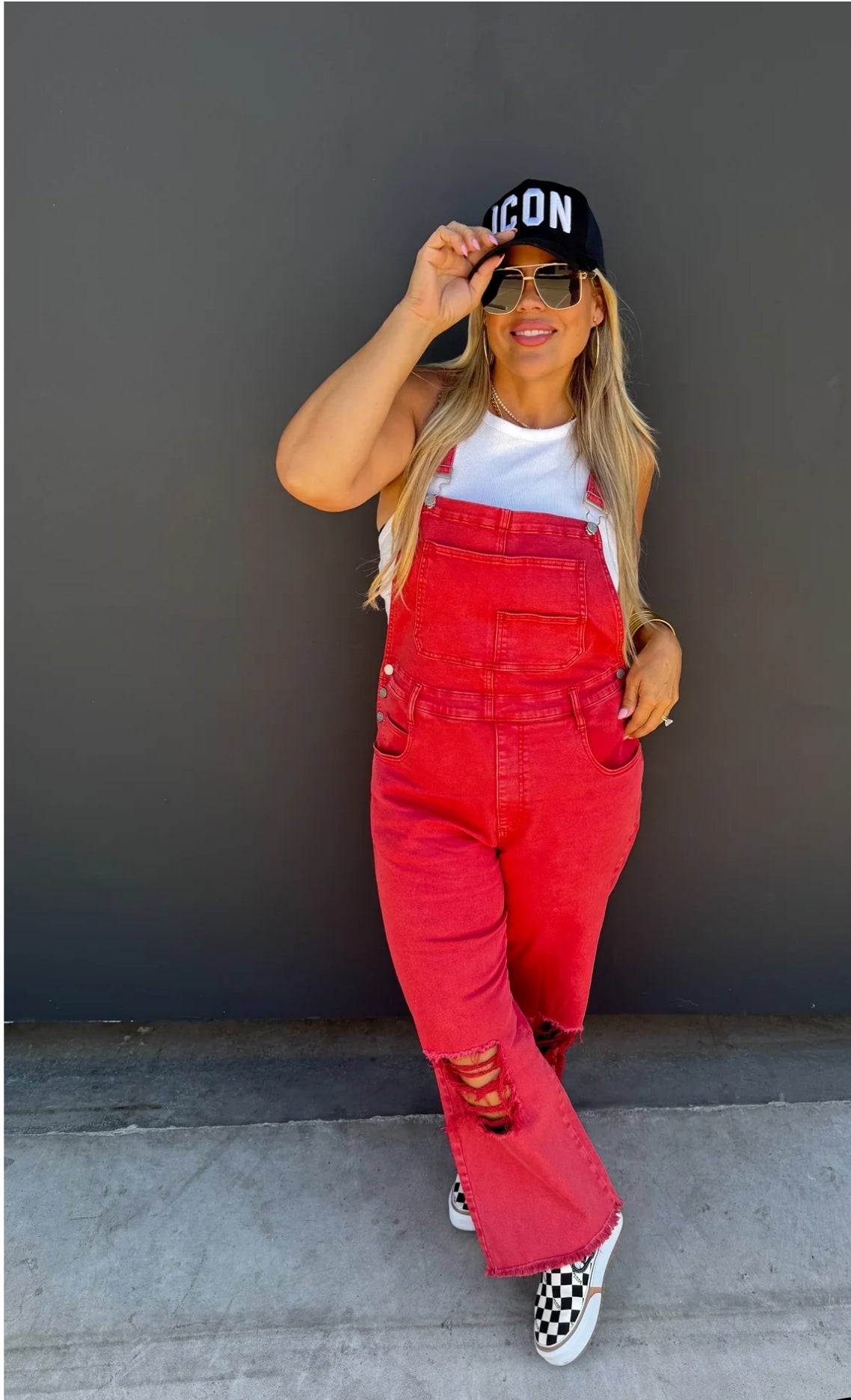 PREORDER- DAHLIA WIDE LEG OVERALLS