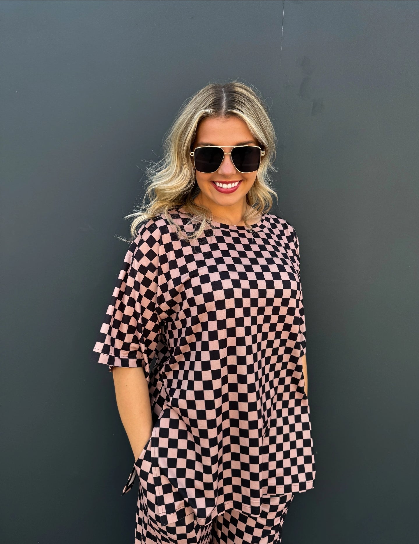 PREORDER- CHECK ME OUT SIDE SLIT TOP- NEUTRALS