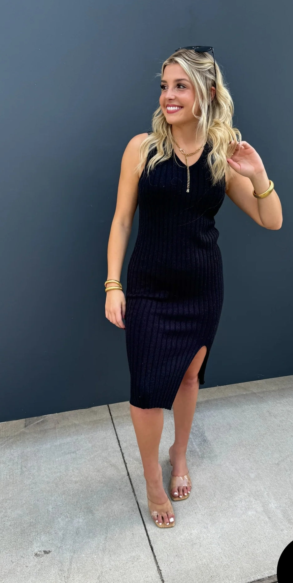 PREORDER- LIVVY SWEATER DRESS