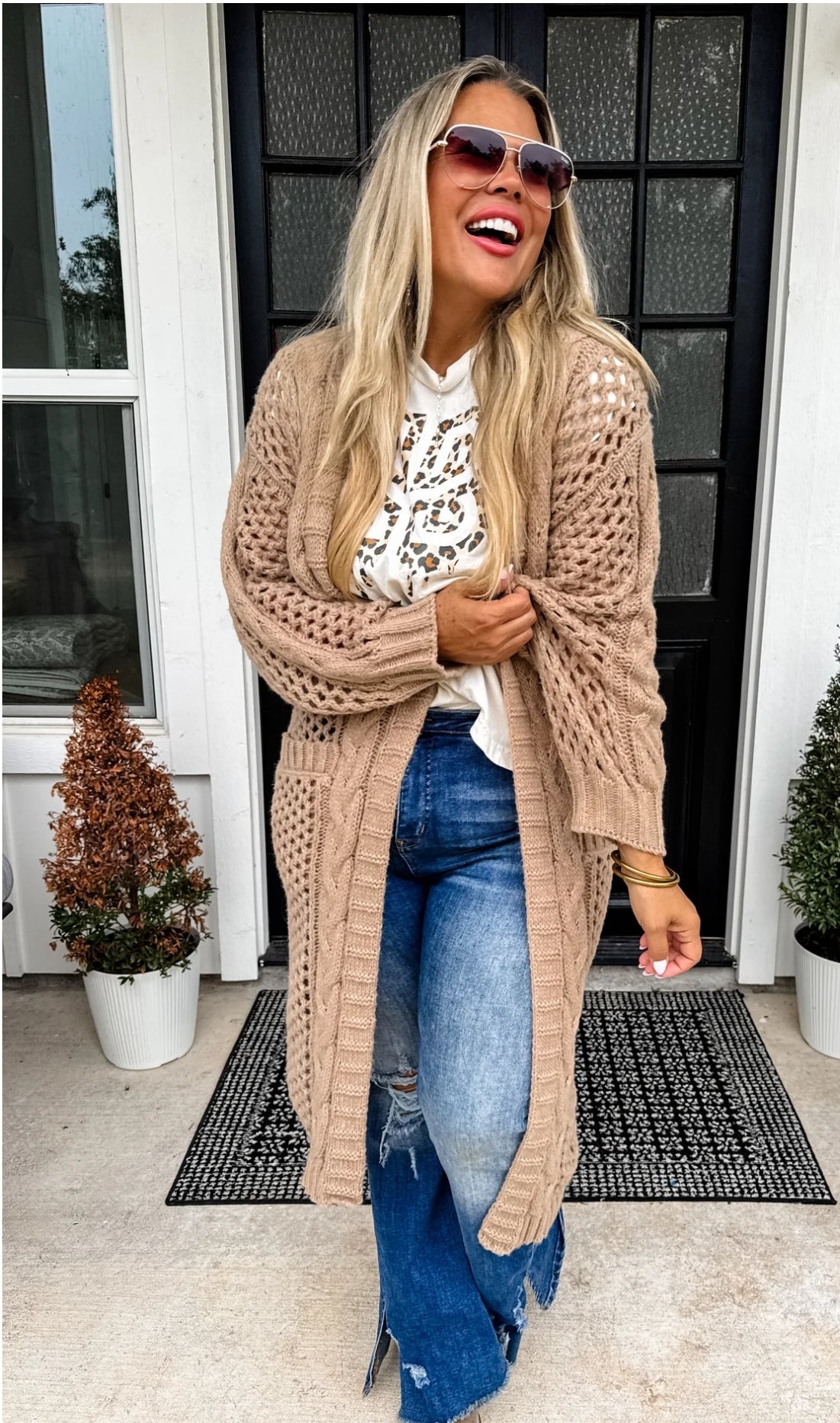 PREORDER- KANDIAS KNIT CARDIGAN