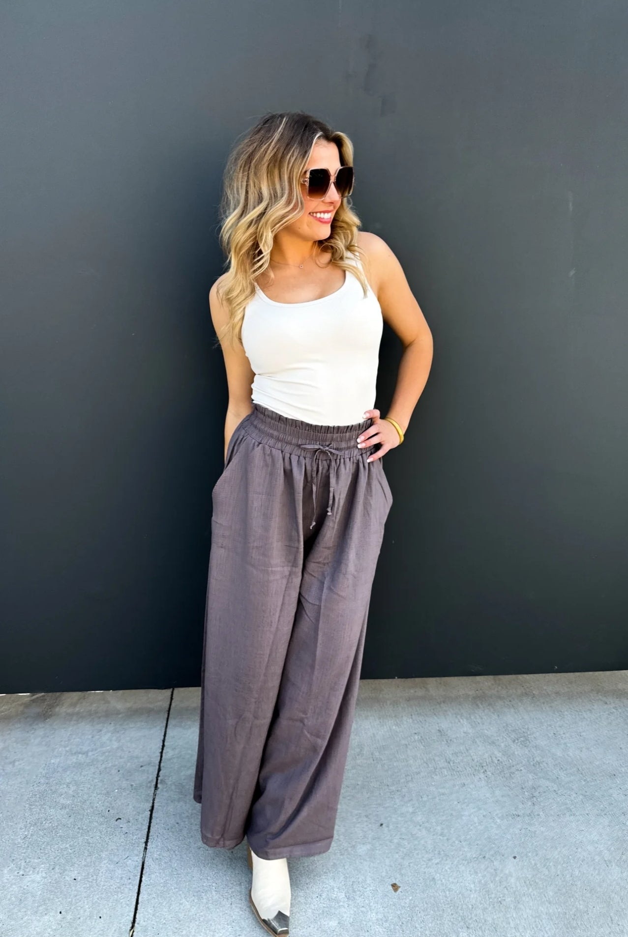 PREORDER- JOHANNA LINEN PANTS