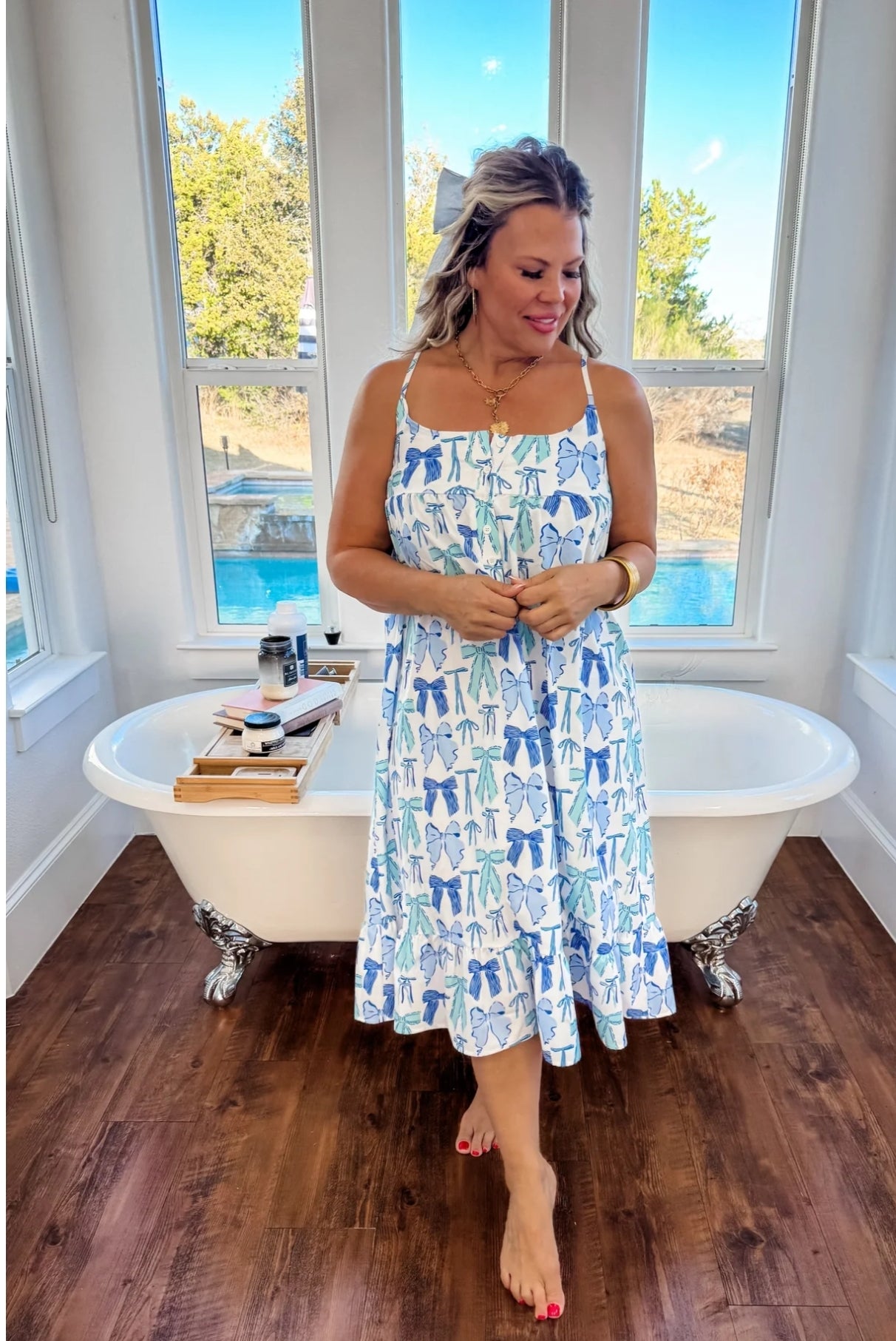 PREORDER- CAROLINE NIGHT DRESS