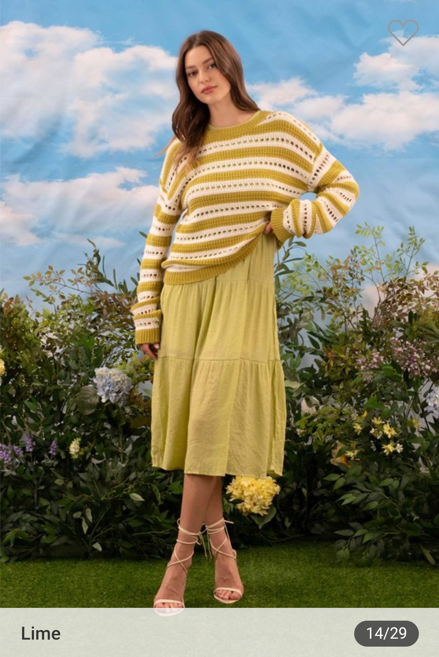 Smocked Tiered Midi Dress