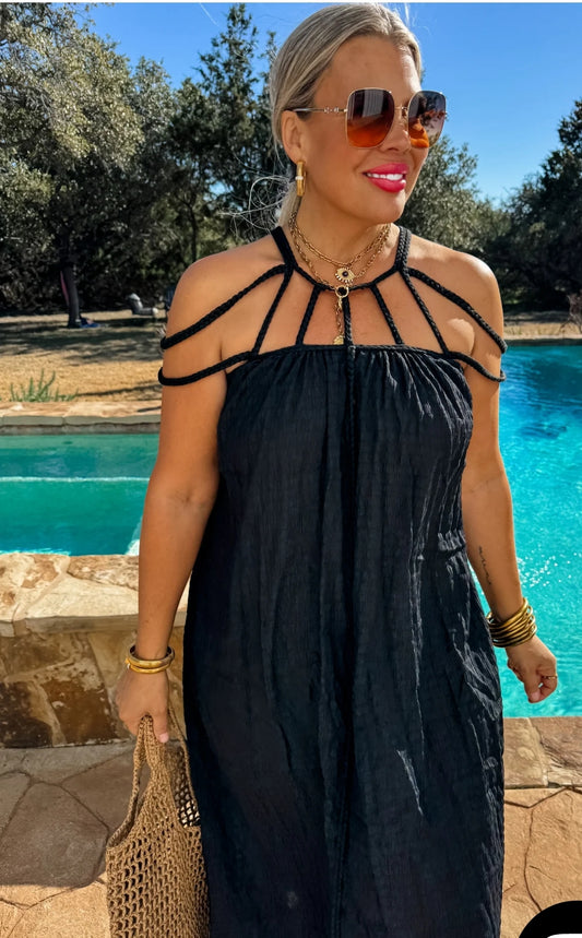 PREORDER- 2nd CUT- CIAO BELLA STRAPPY DRESS- ETA 3/24