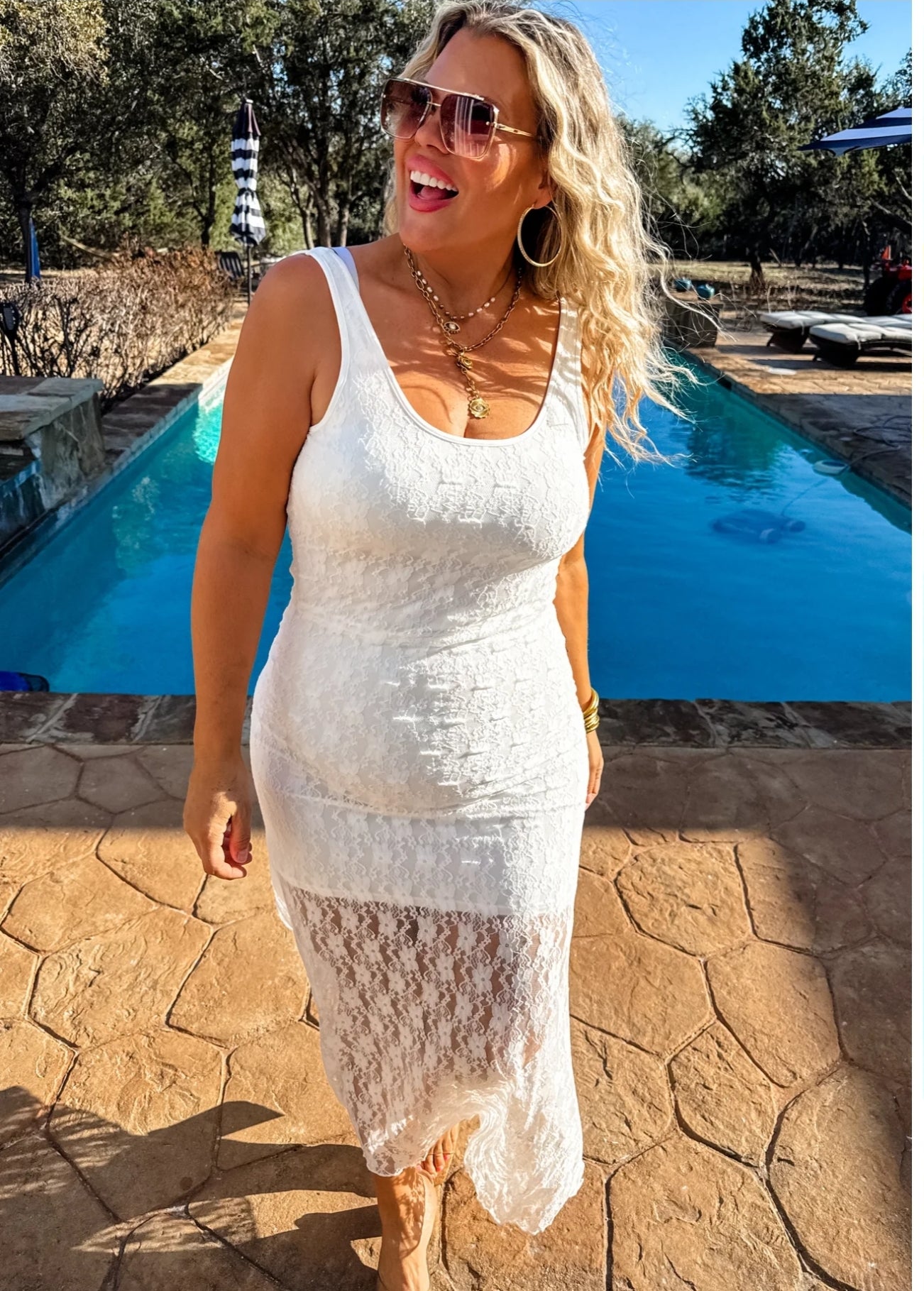 PREORDER- LEELY LACE DRESS