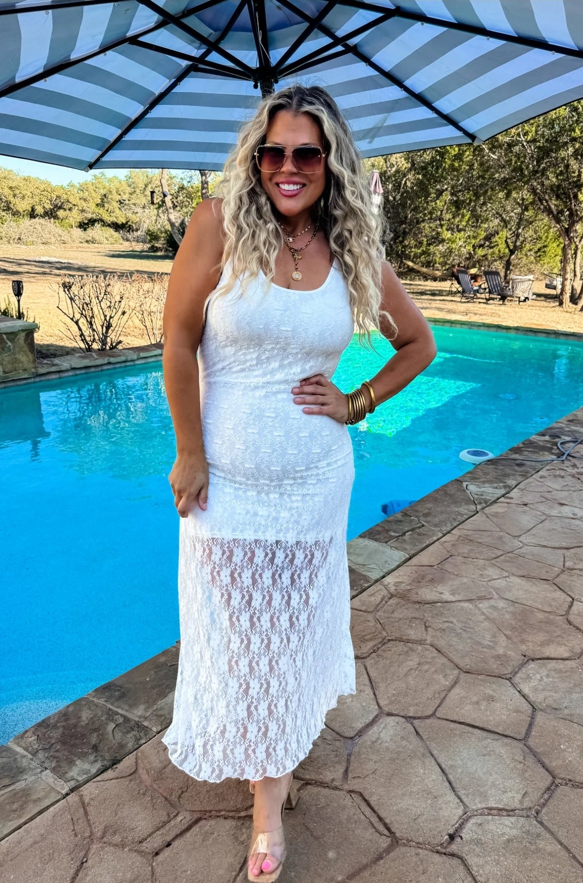 PREORDER- LEELY LACE DRESS