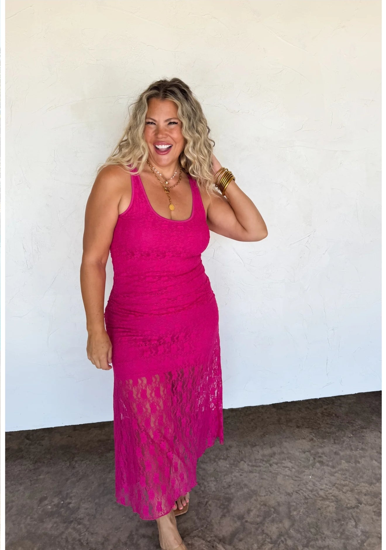 PREORDER- LEELY LACE DRESS