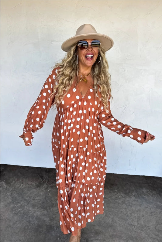 PREORDER- KORA POLKA DOT DRESS