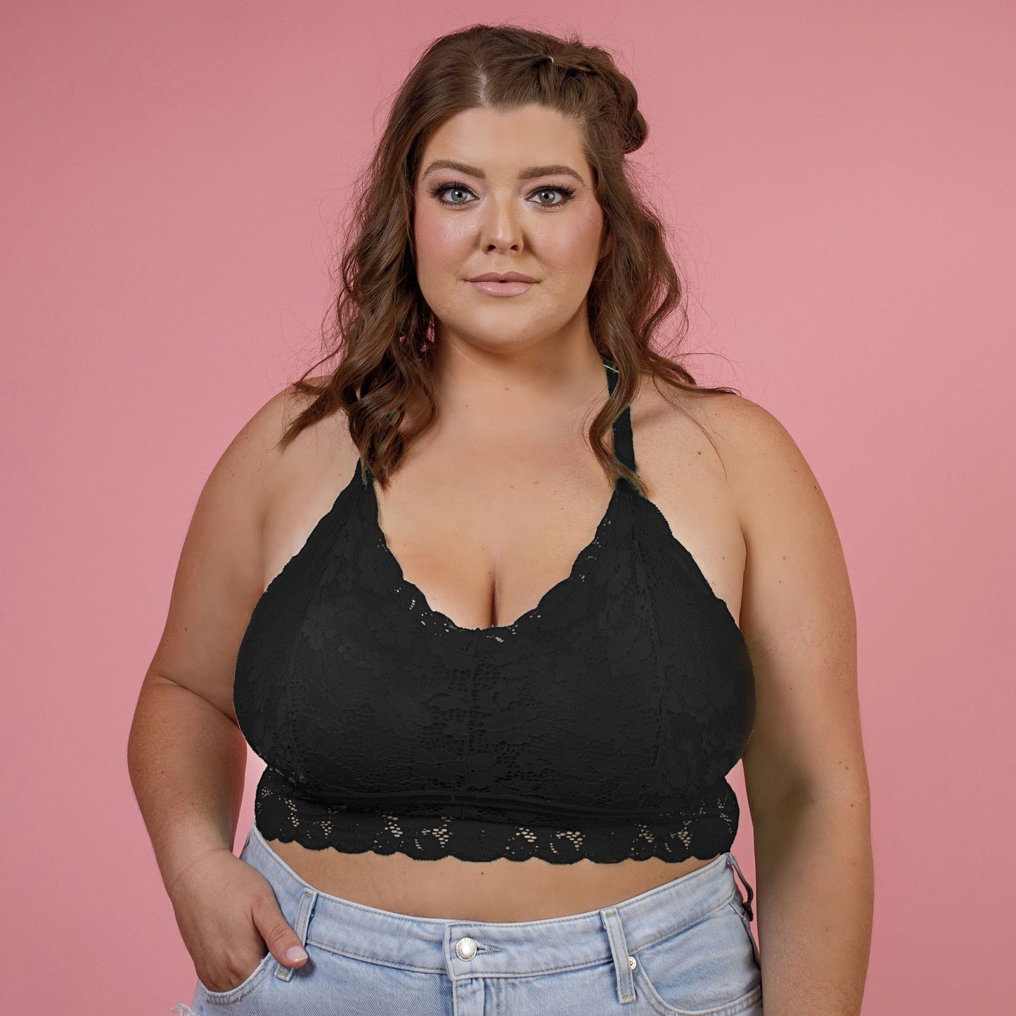 Juliette Deluxe Racerback Lace Bralette