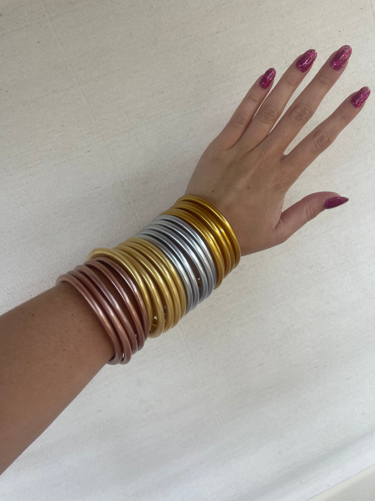 Jelly Foil Bracelets