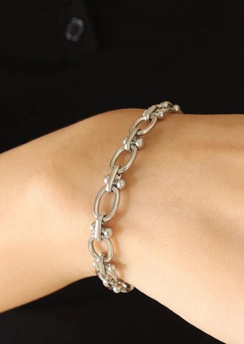 Geo Stainless Steel Bracelet