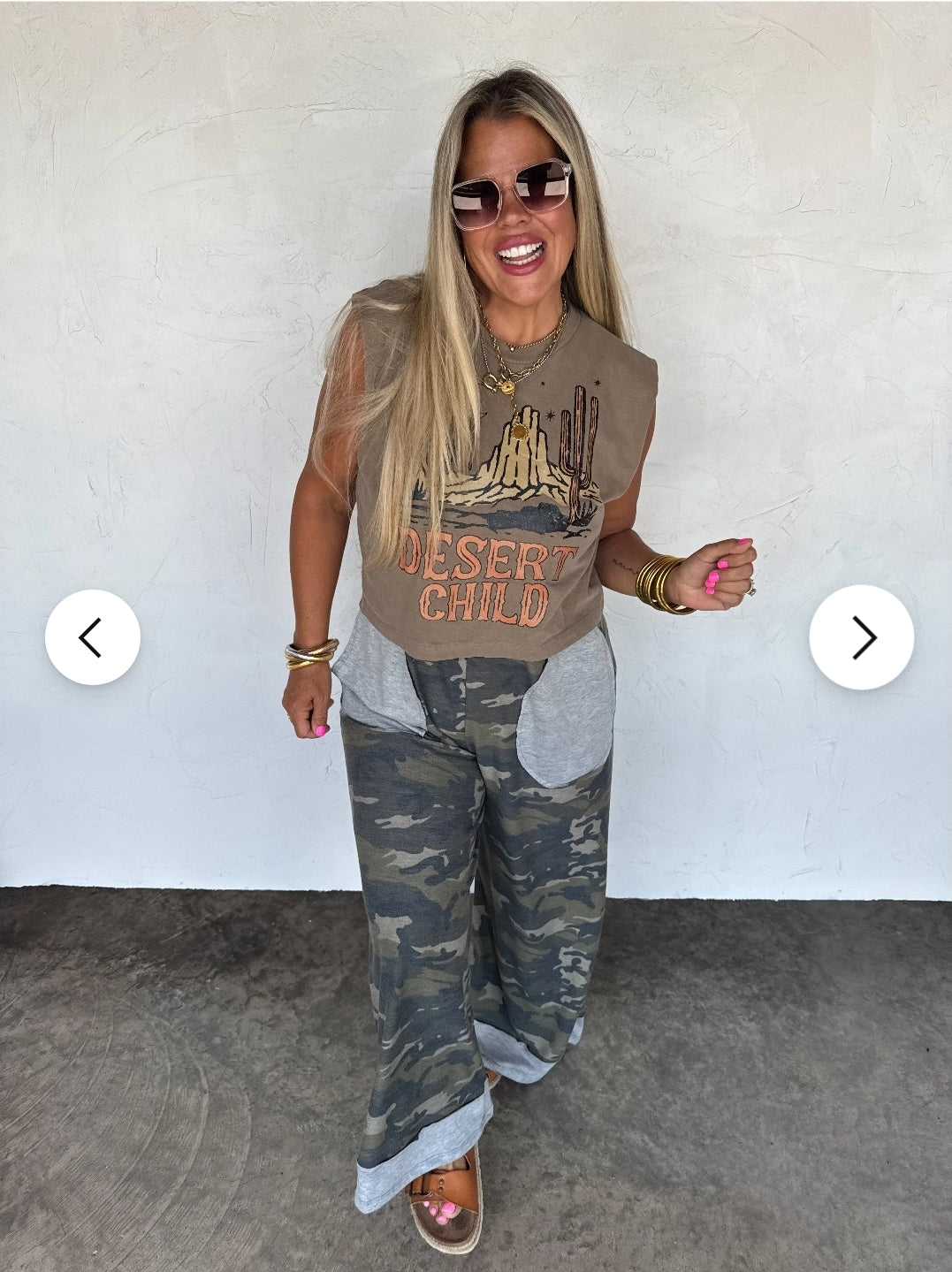 PREORDER- RICKI CAMO ROMPER