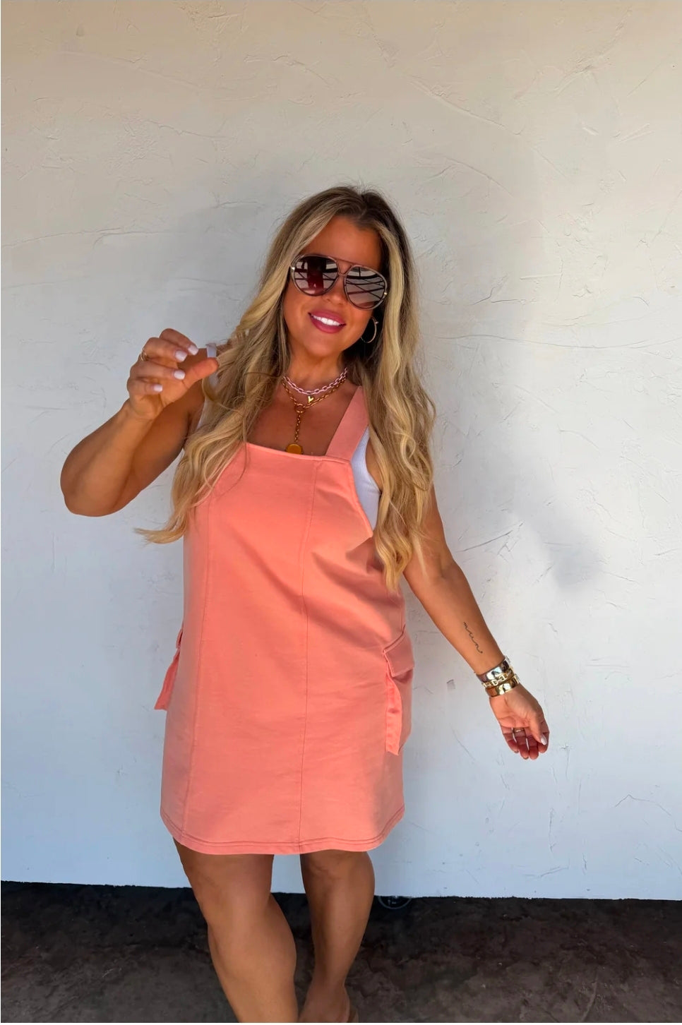 MILLIE OVERALL DRESS