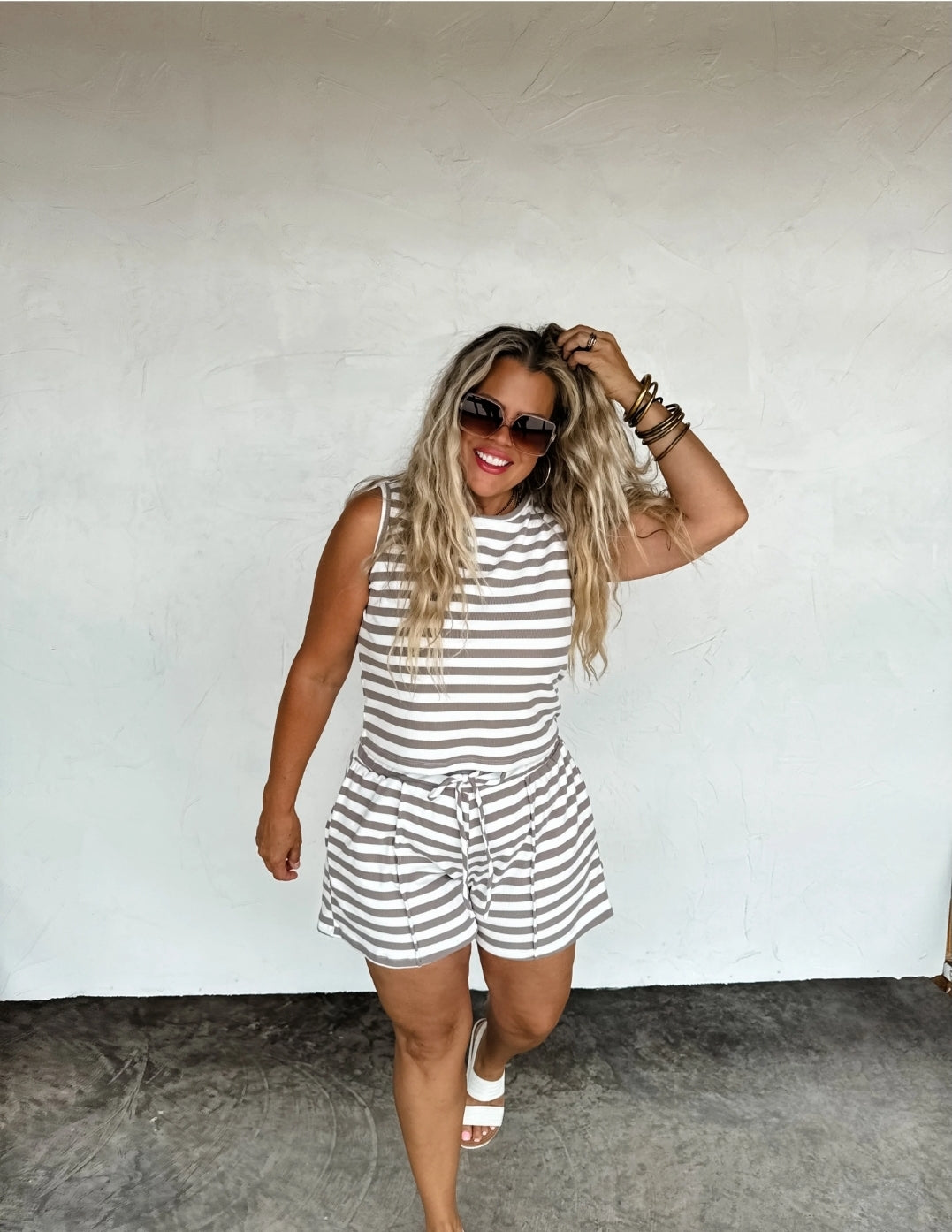 PREORDER- HAVEN STRIPE SHORTS (TOP SOLD SEPARATELY.)