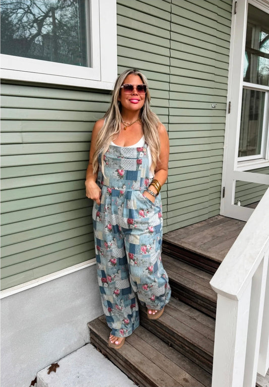 PREORDER- BLUE MEADOW DENIM OVERALLS