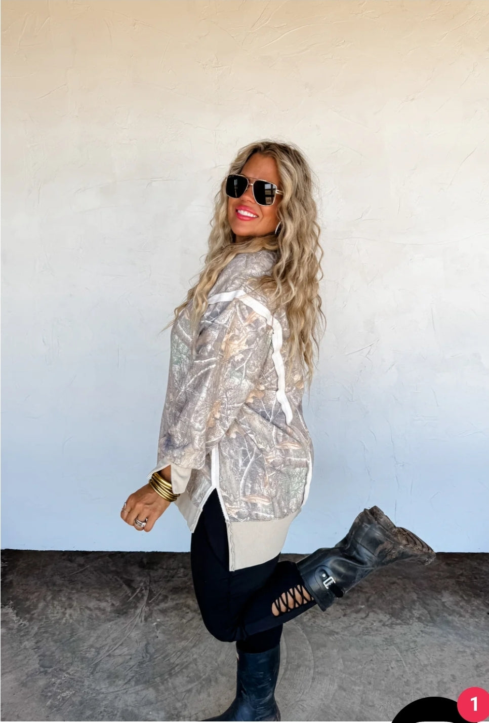 PREORDER- CAMO CLASSIC CREW PULLOVER