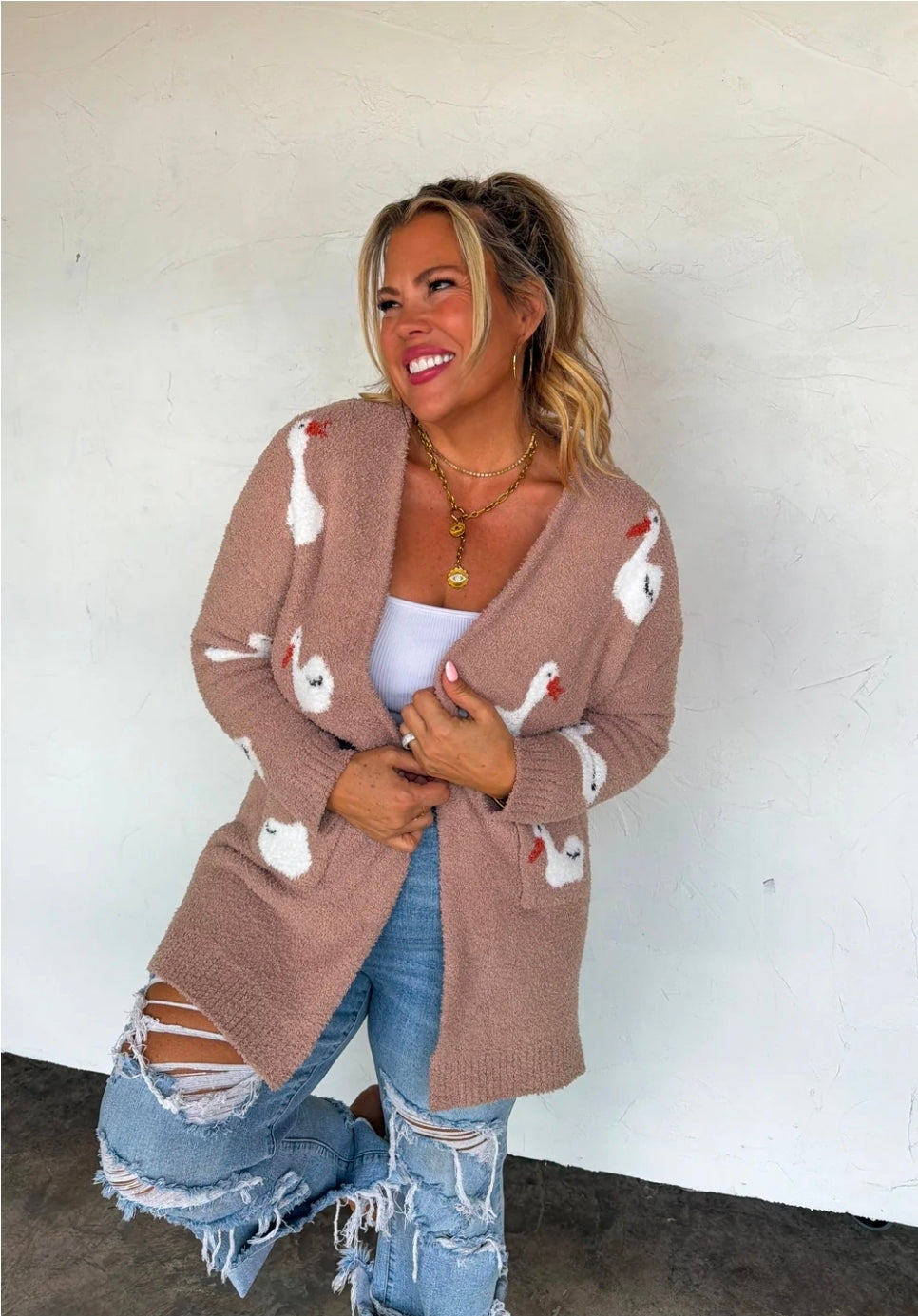 PREORDER- FARM GIRL CLOUD CARDIGAN