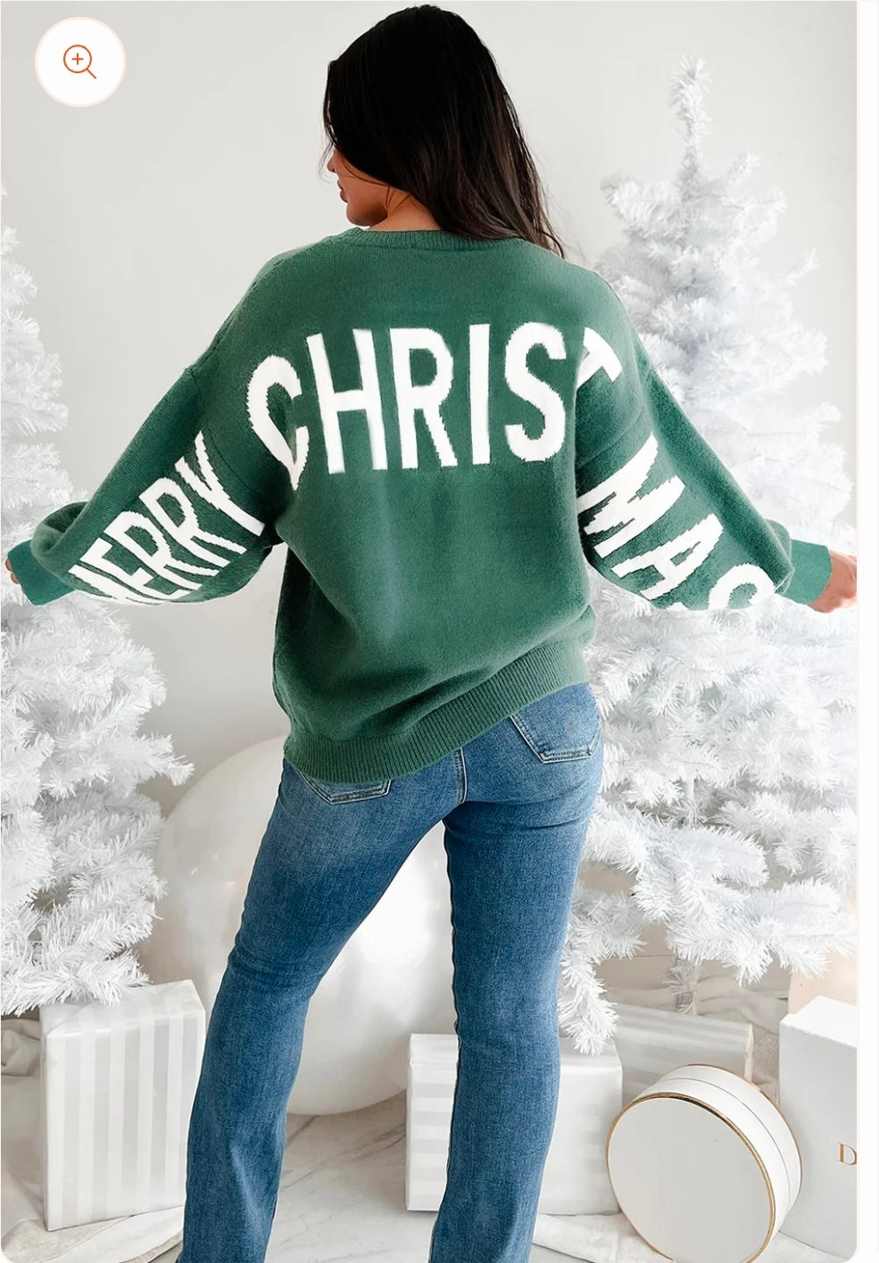 Ho Ho Ho Merry Loose Sweater