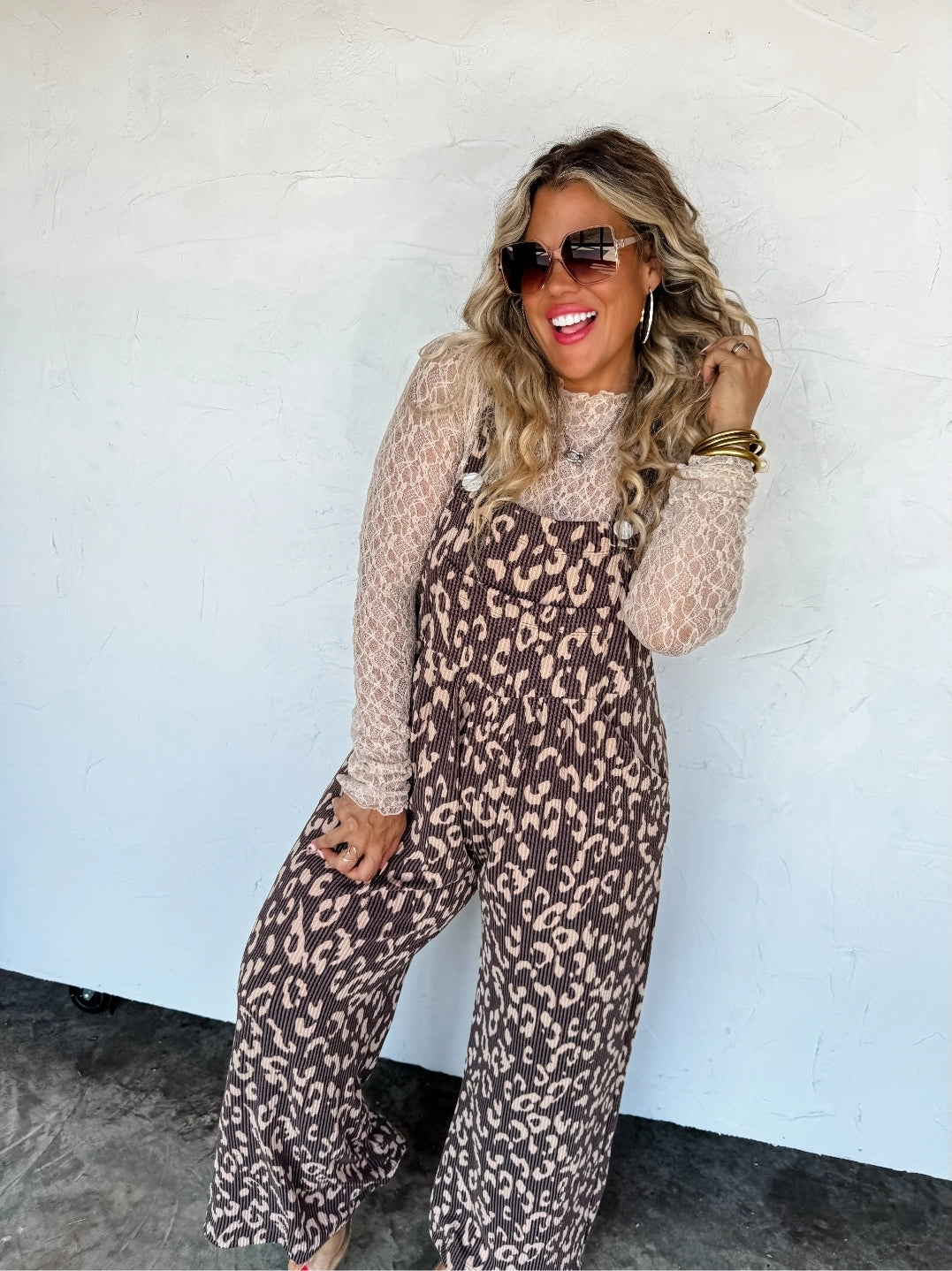 PREORDER- FALL PRINT KARLI OVERALLS