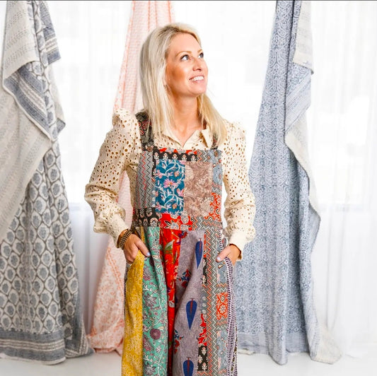 Botanical Motif
Patchwork Printed
Overalls