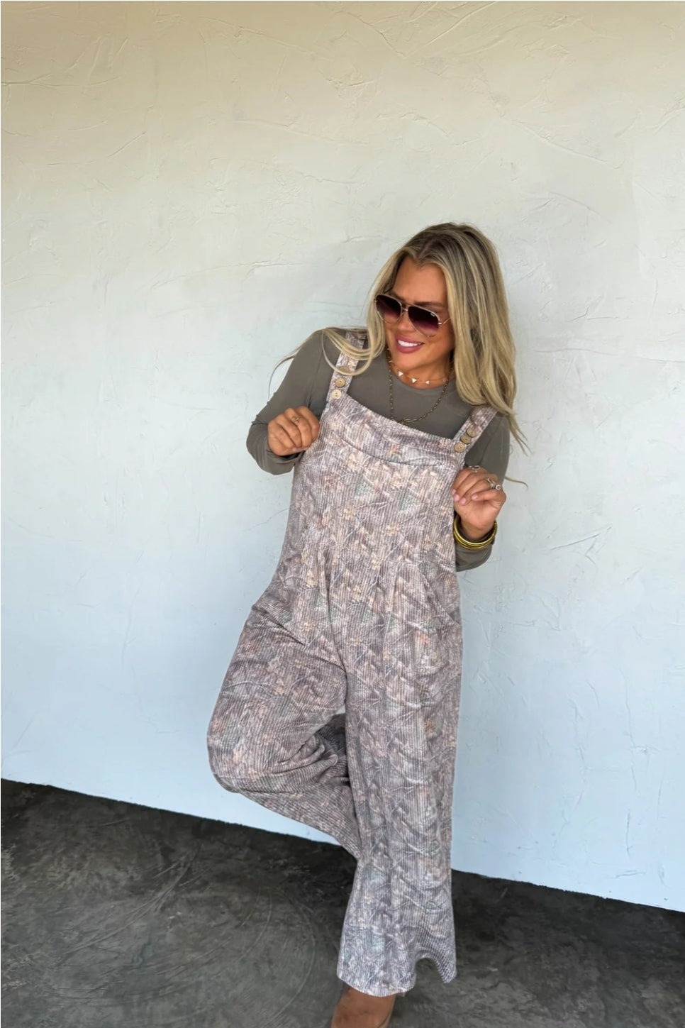 PREORDER- CASSIDY CAMO OVERALLS