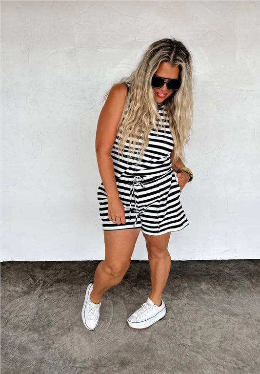 PREORDER- HAVEN STRIPE SHORTS (TOP SOLD SEPARATELY.)