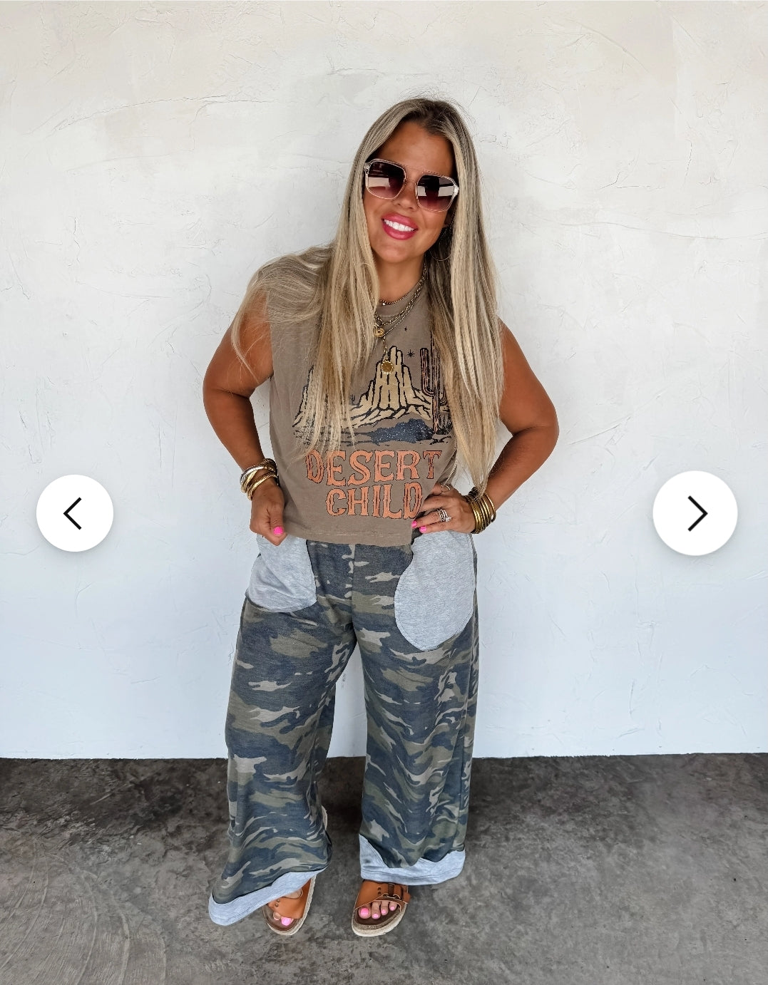 PREORDER- RICKI CAMO ROMPER