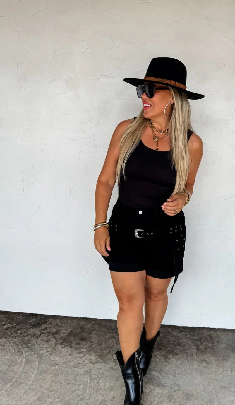 PREORDER- FESTIVAL NIGHTS BUCKLE SHORTS