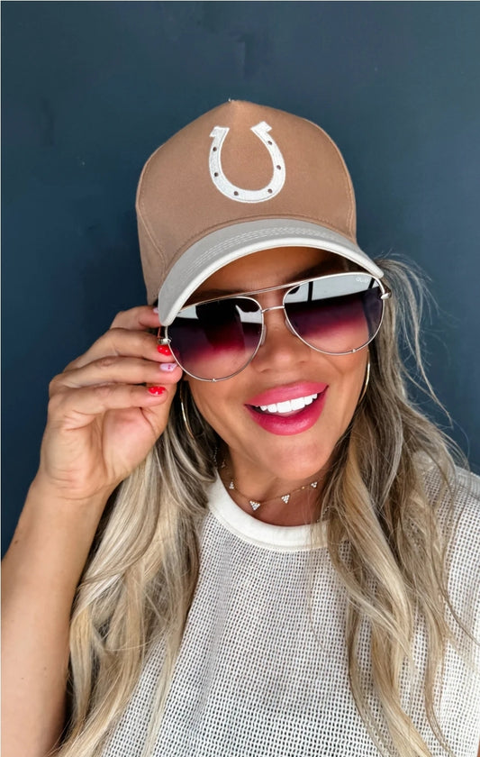 PREORDER- LUCKY HORSESHOE HAT