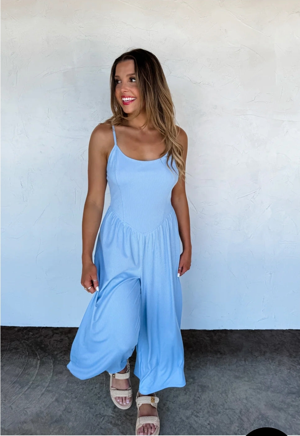 PREORDER- COOPER RIBBED ROMPER