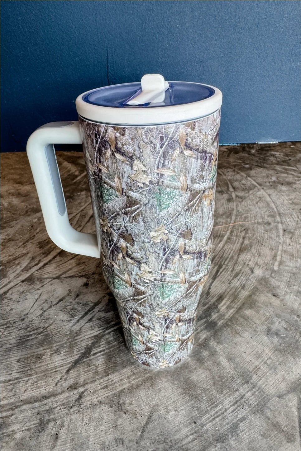 PREORDER- CAMO STAINLESS STEEL TUMBLER