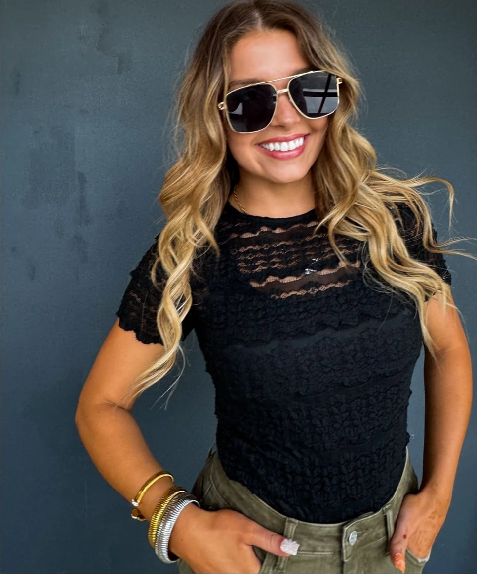 PREORDER- ROSALIE LACE TOP