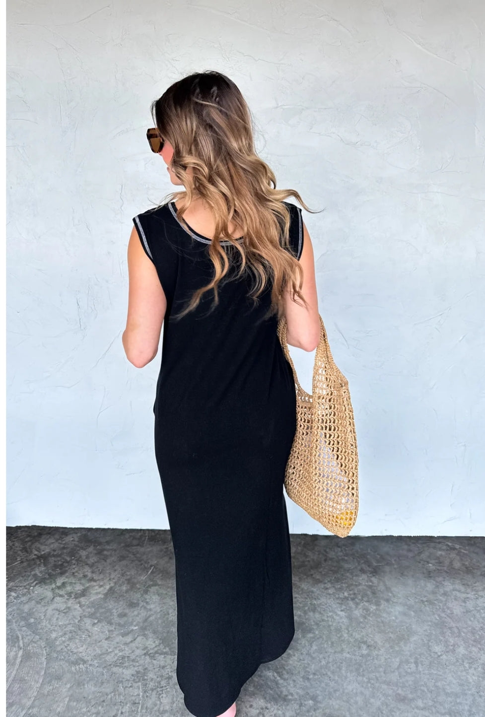 PREORDER- RELAXED SUMMER SPLIT HEM DRESS