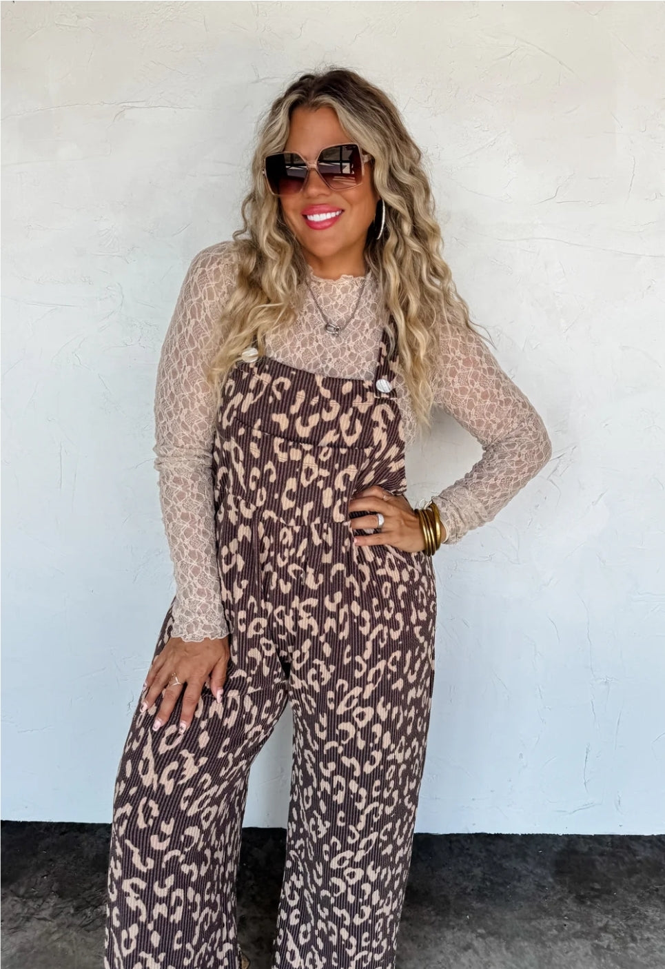 PREORDER- FALL PRINT KARLI OVERALLS