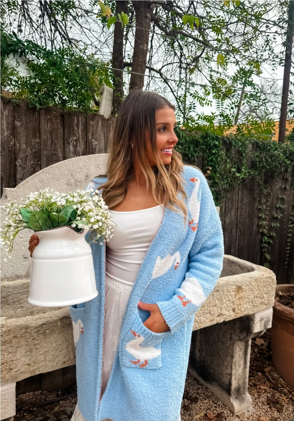 PREORDER- FARM GIRL CLOUD CARDIGAN