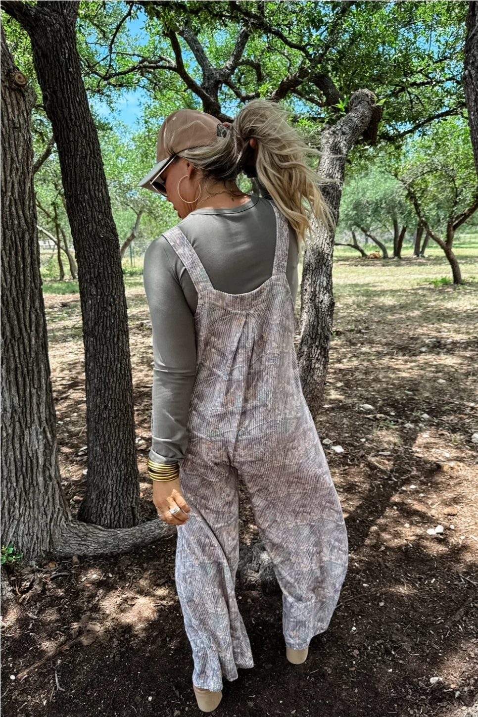 PREORDER- CASSIDY CAMO OVERALLS