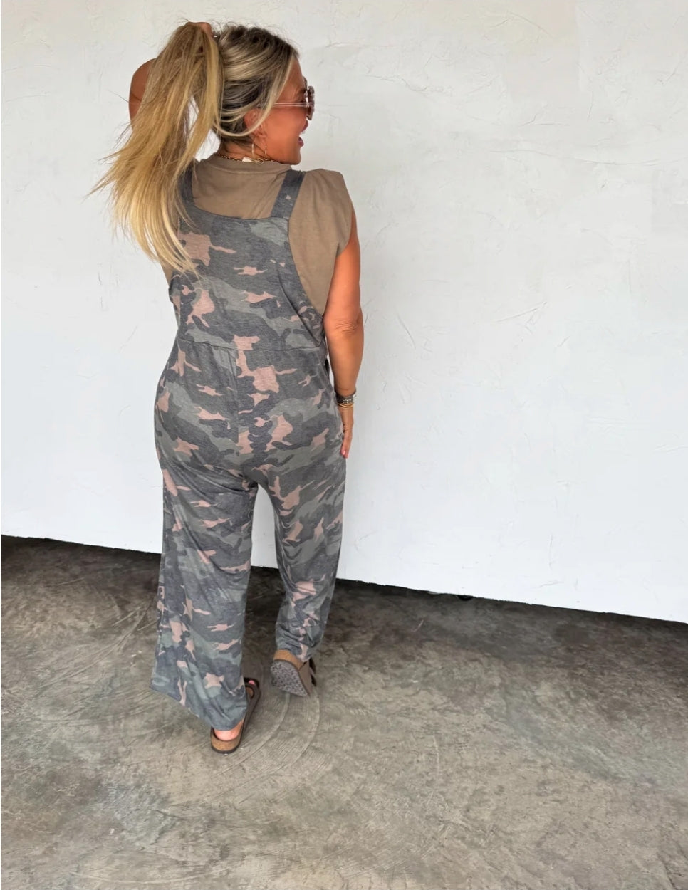 PREORDER- CAMO KARLI OVERALLS