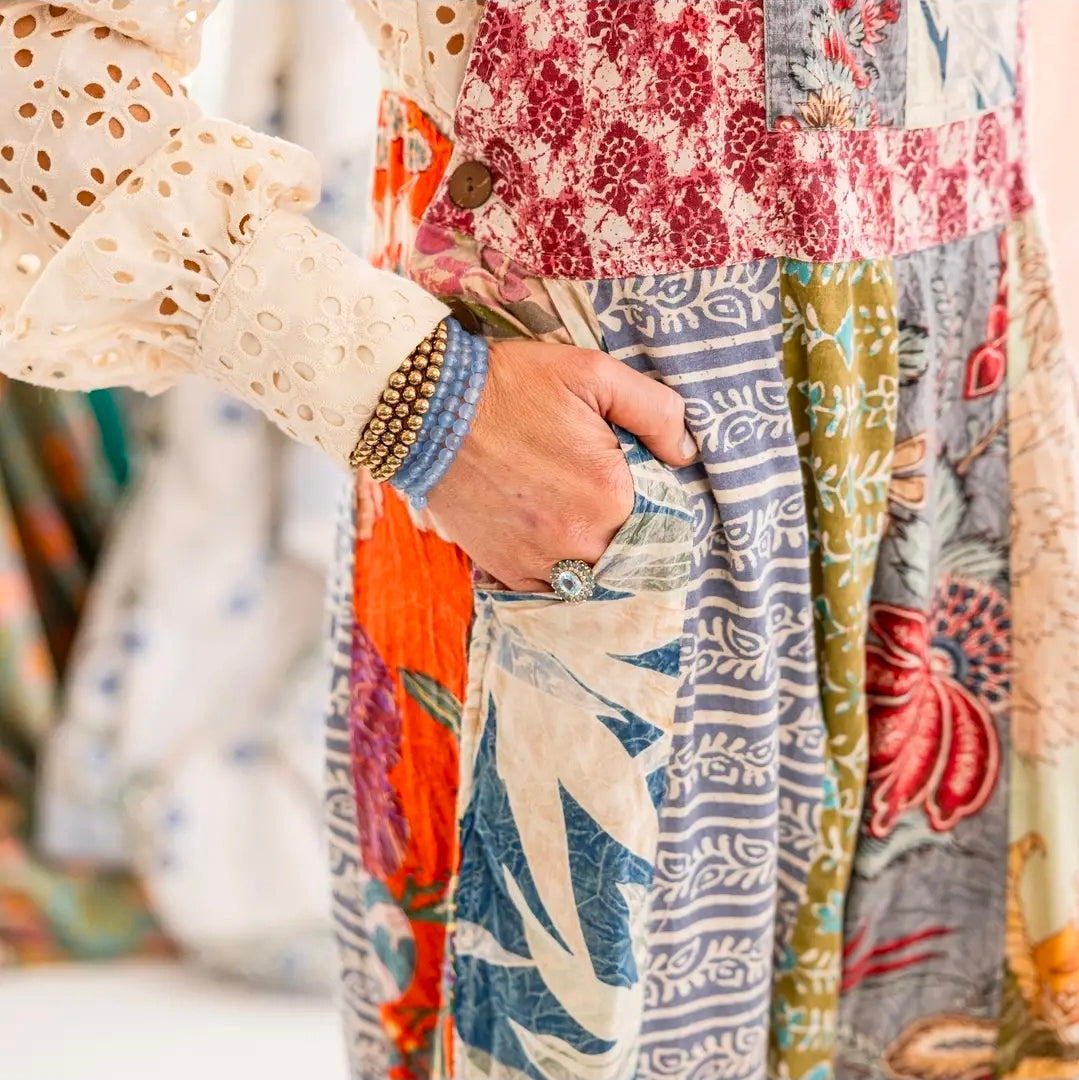 Botanical Motif
Patchwork Printed
Overalls