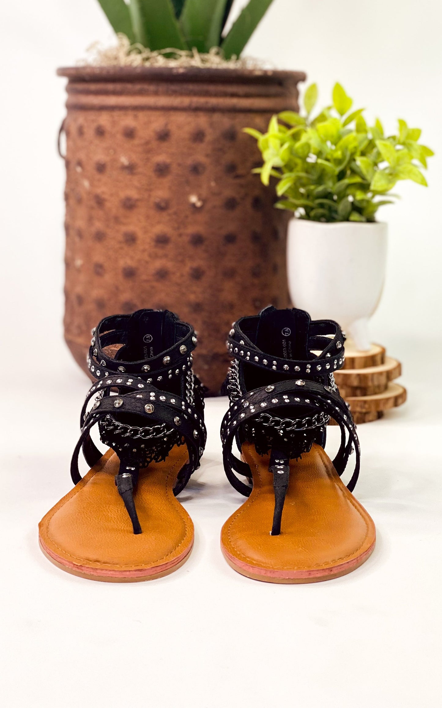 Willow Sandal in Black